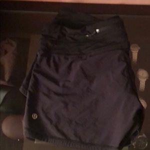 Lululemon shorts with built in panties